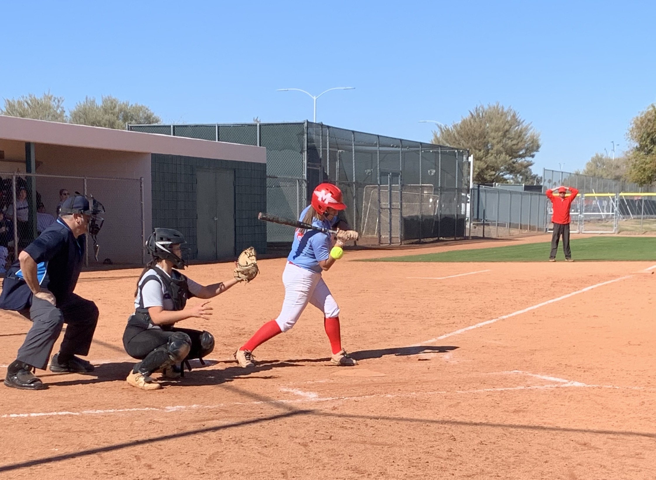 Softball mounts two comebacks against South Mountain in conference opener.