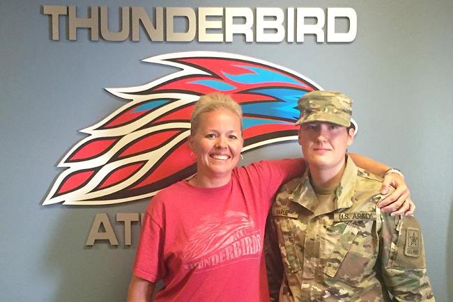 Marissa LaRue Applies Thunderbird Principles to Army Life