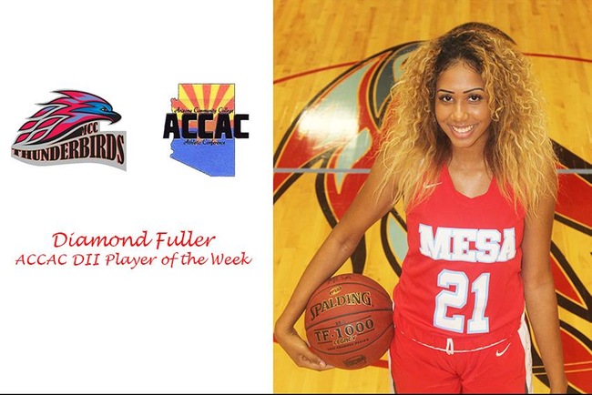 Diamond Fuller Earns ACCAC DII Player of the Week