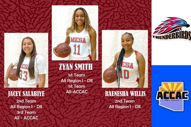 Zyan Smith, Jacey Salabiye, Raenesha Willis Highlight Women's Basketball All-Conference Teams