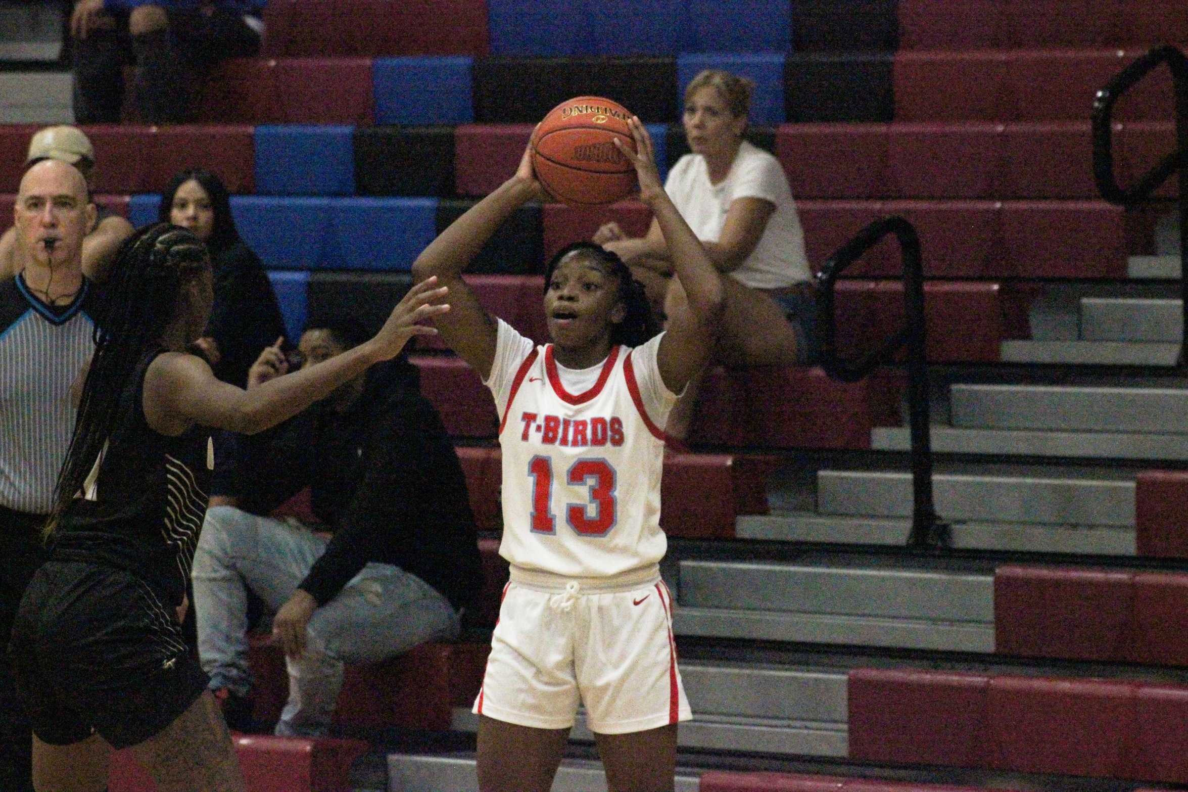 Lady T-Birds Fall to EAC, 58-50