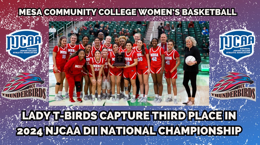 Women's Basketball takes home third place at the NJCAA DII National Championship