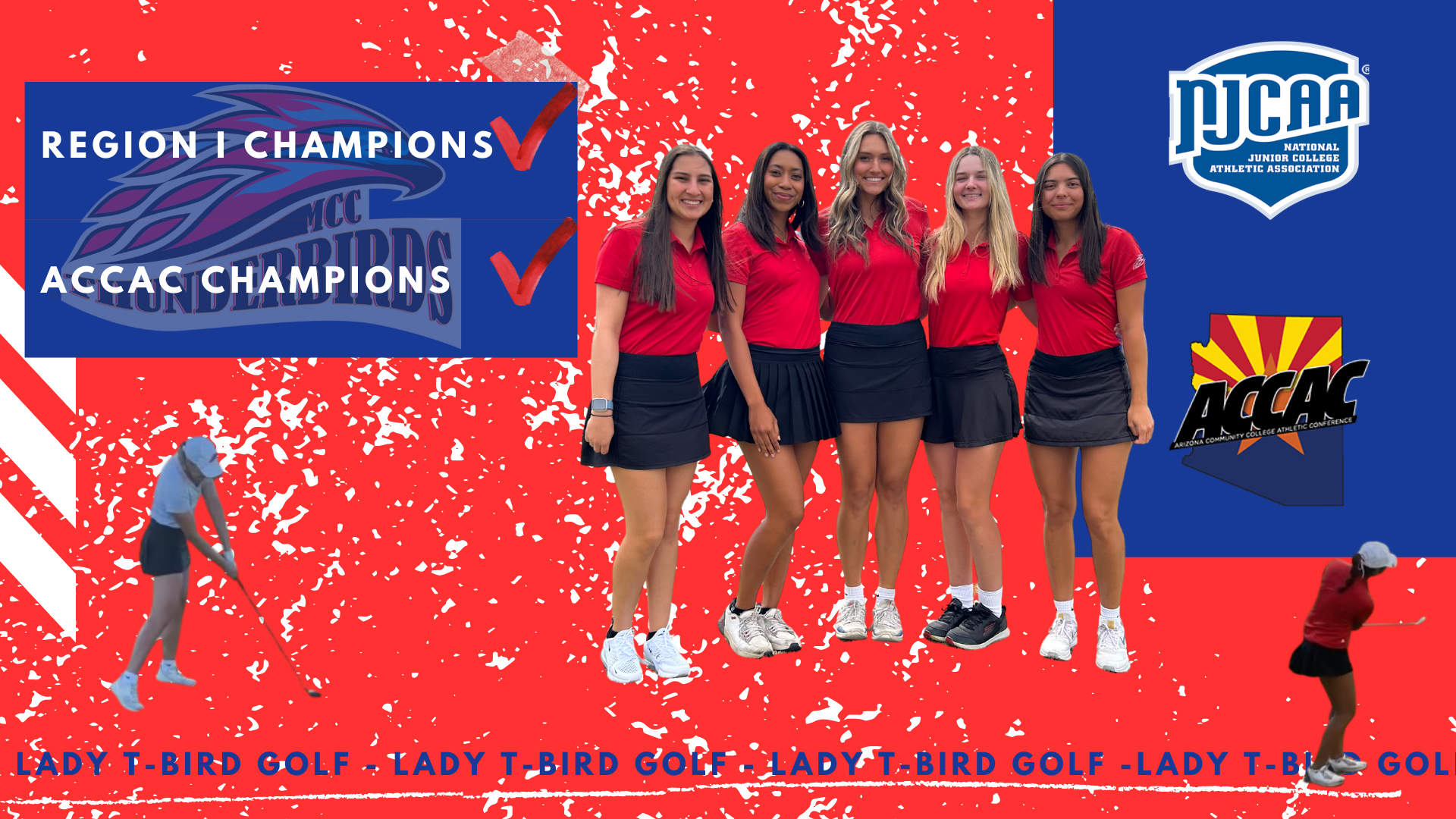 Women's Golf crowned Region and Conference Champions after CGCC Invite