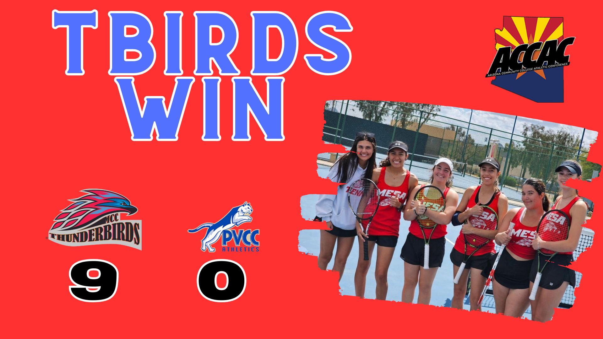 Women's Tennis stay perfect in conference play as they take down Paradise Valley on Tuesday
