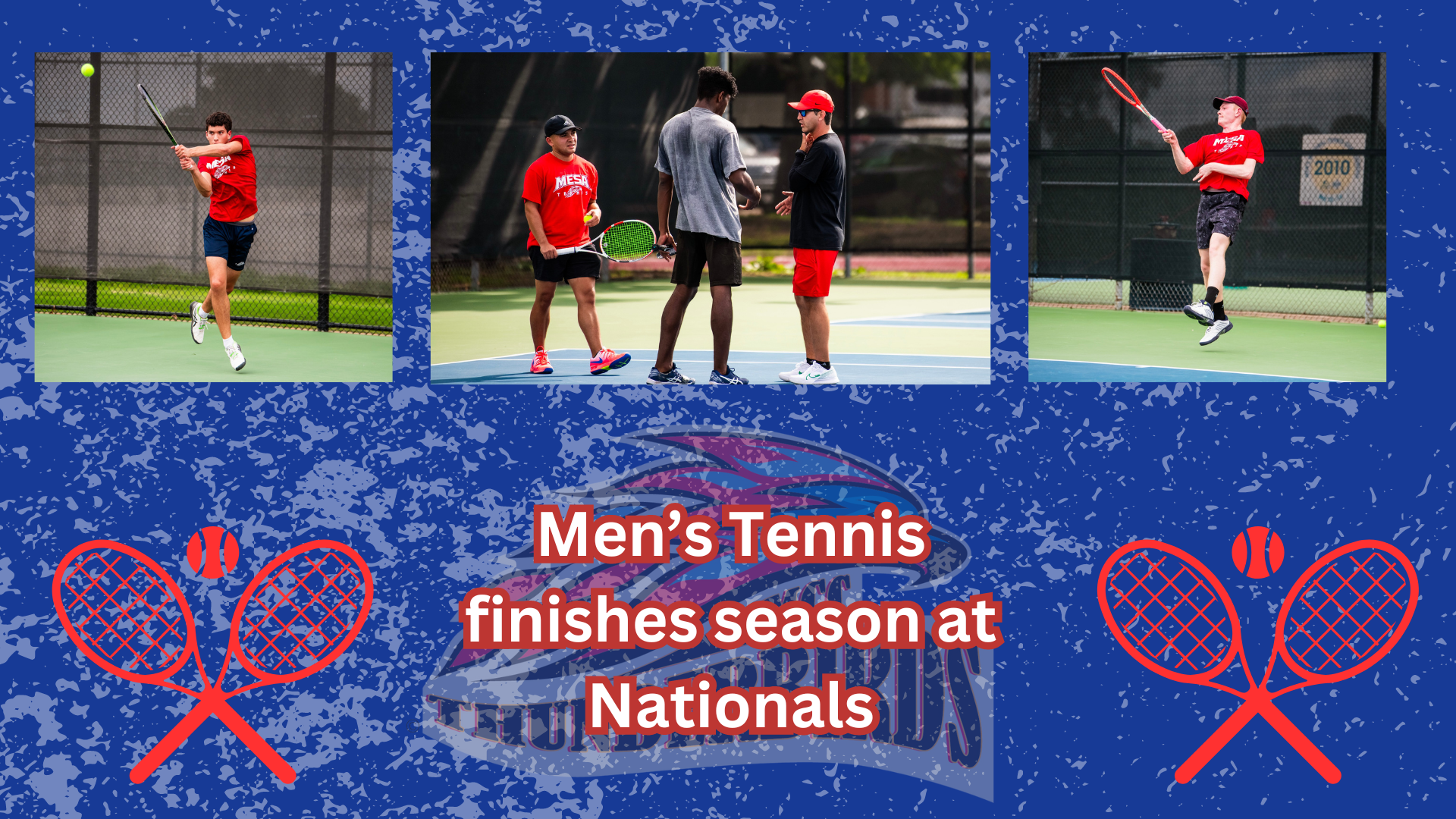 Men's Tennis wrapped up their season at Nationals over the weekend