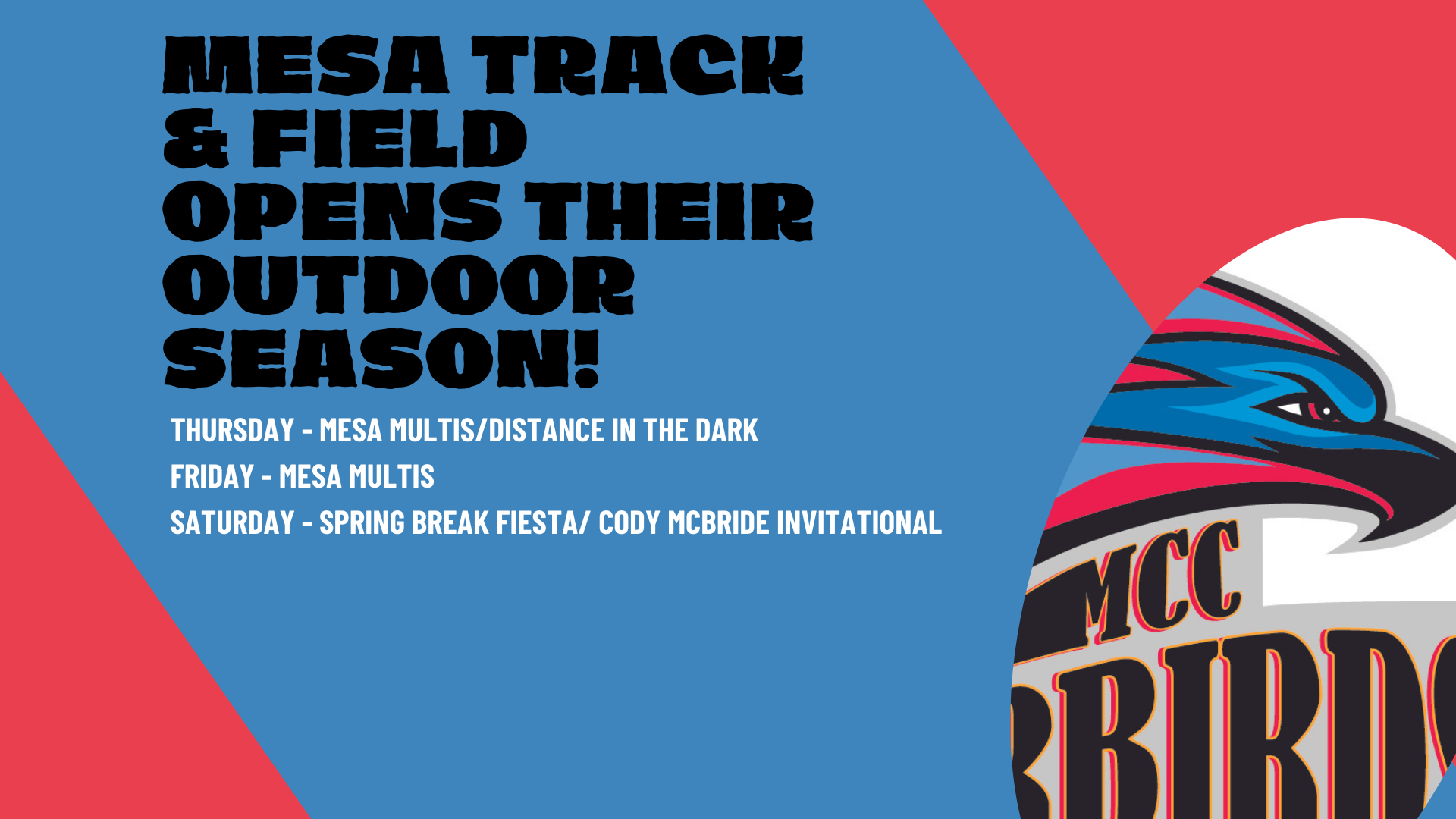 Mesa Track & Field looks forward to their outdoor season