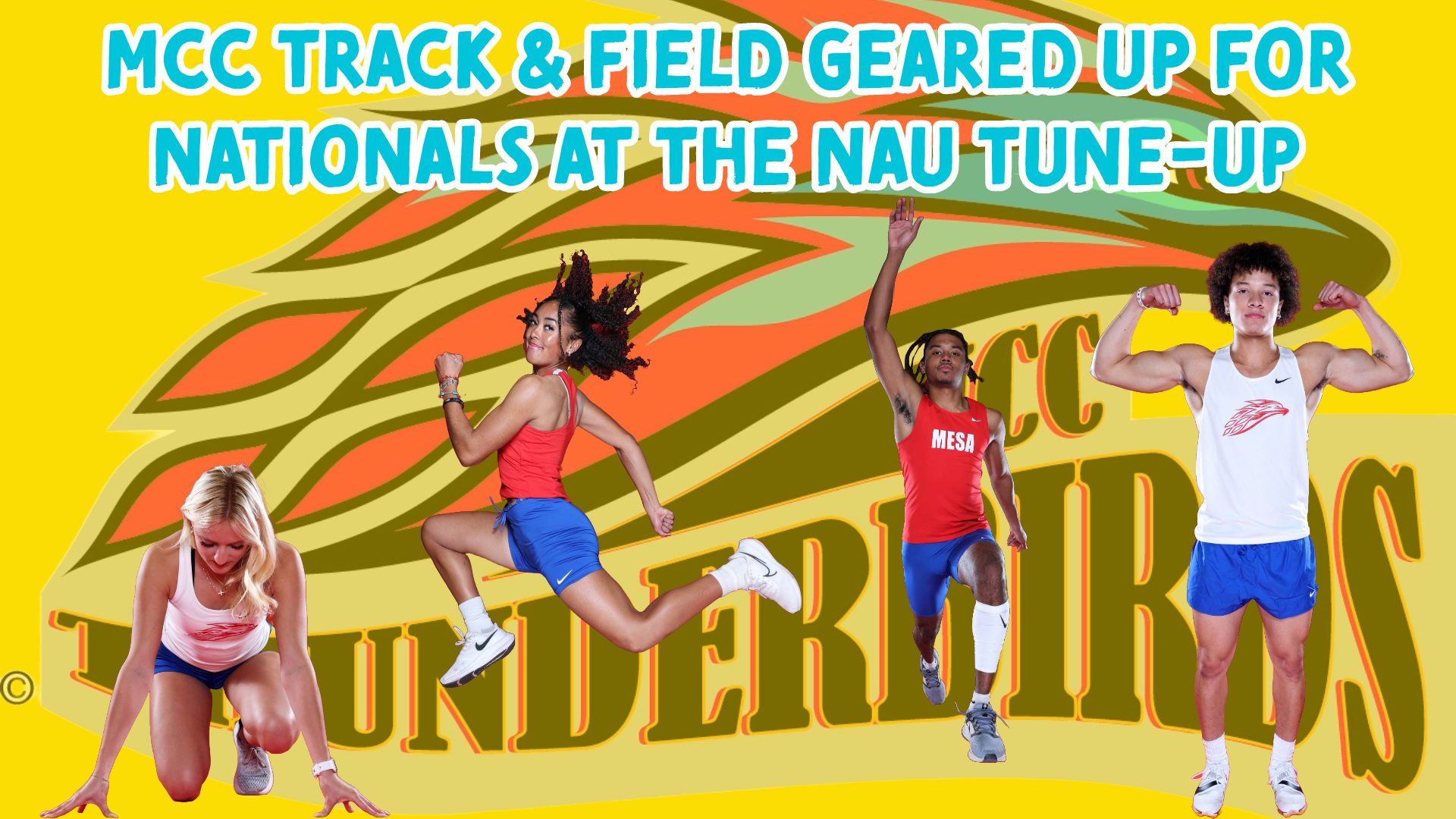 Mesa Track & Field geared up for Indoor Nationals at the NAU Tune-Up