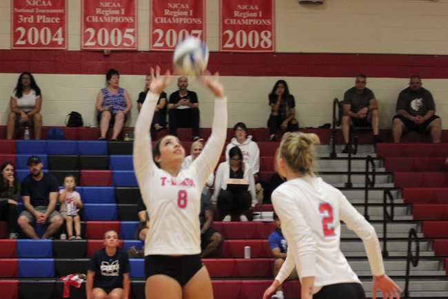 Volleyball Notches Win over Yavapai, 3-1
