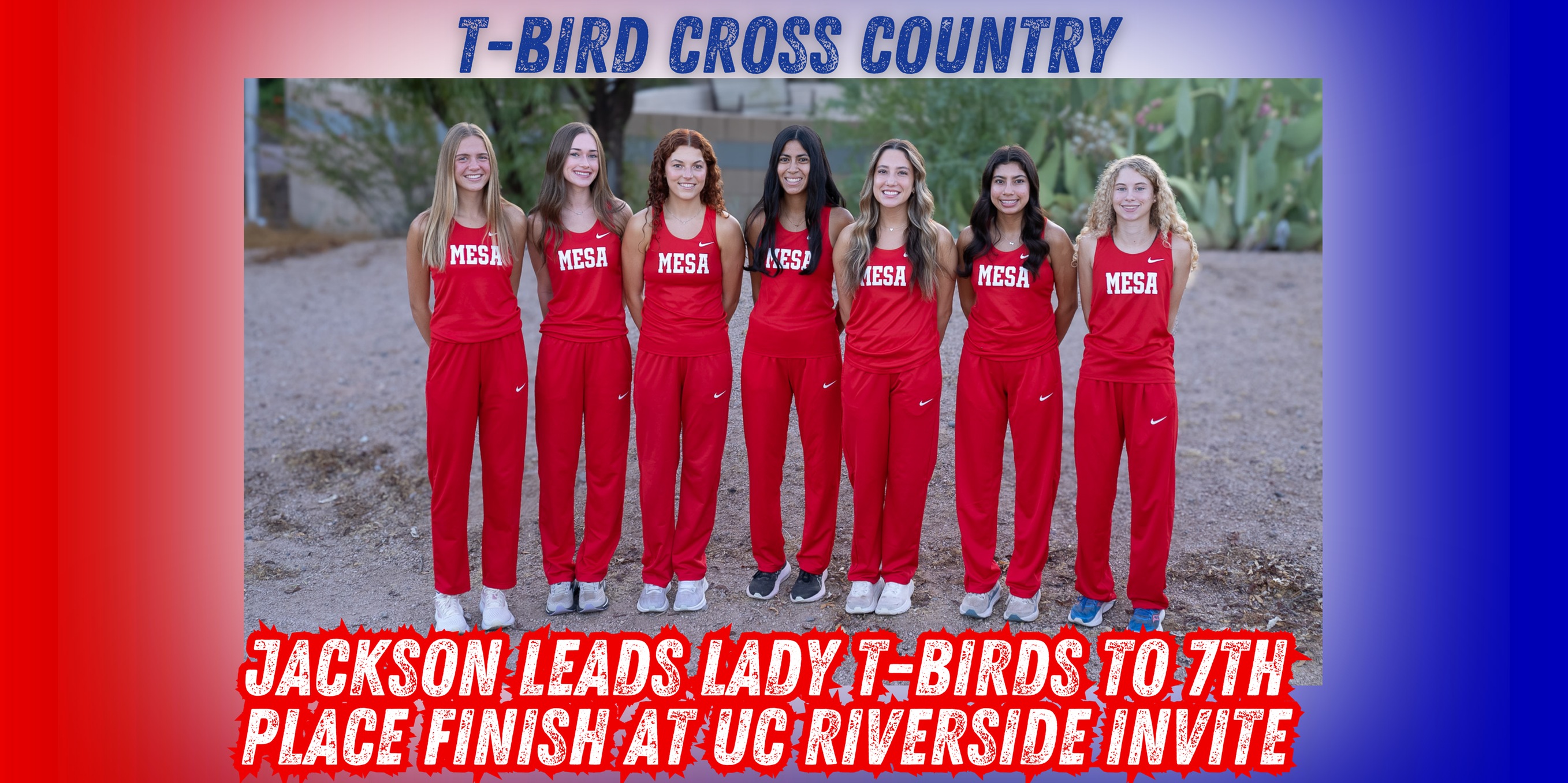 Jackson leads Lady T-Birds at UC Riverside Invite