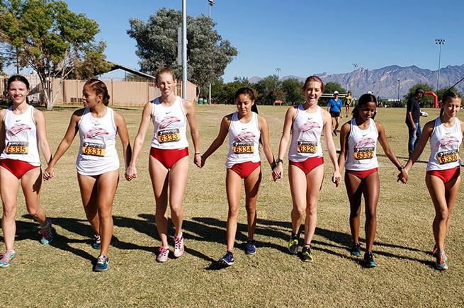 Women's cross country second at Region I championship