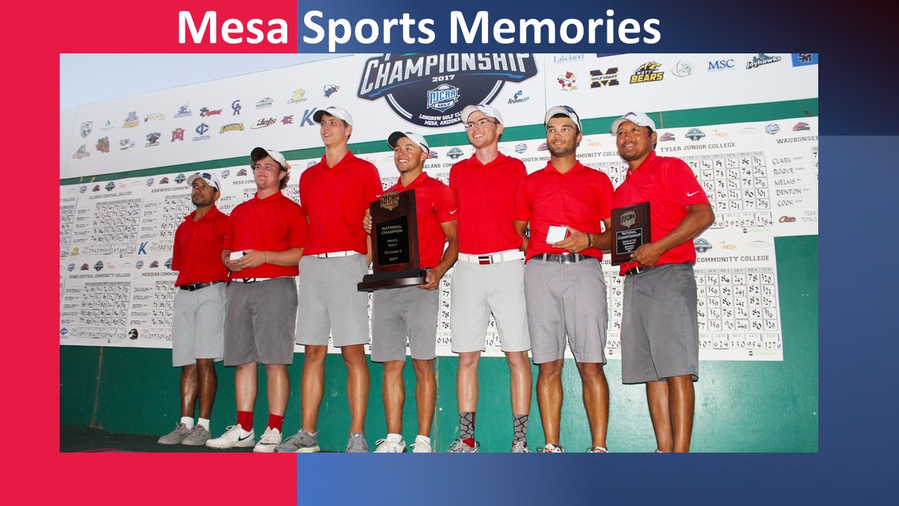 Mesa Sports Memories: Men's golf soars to national title
