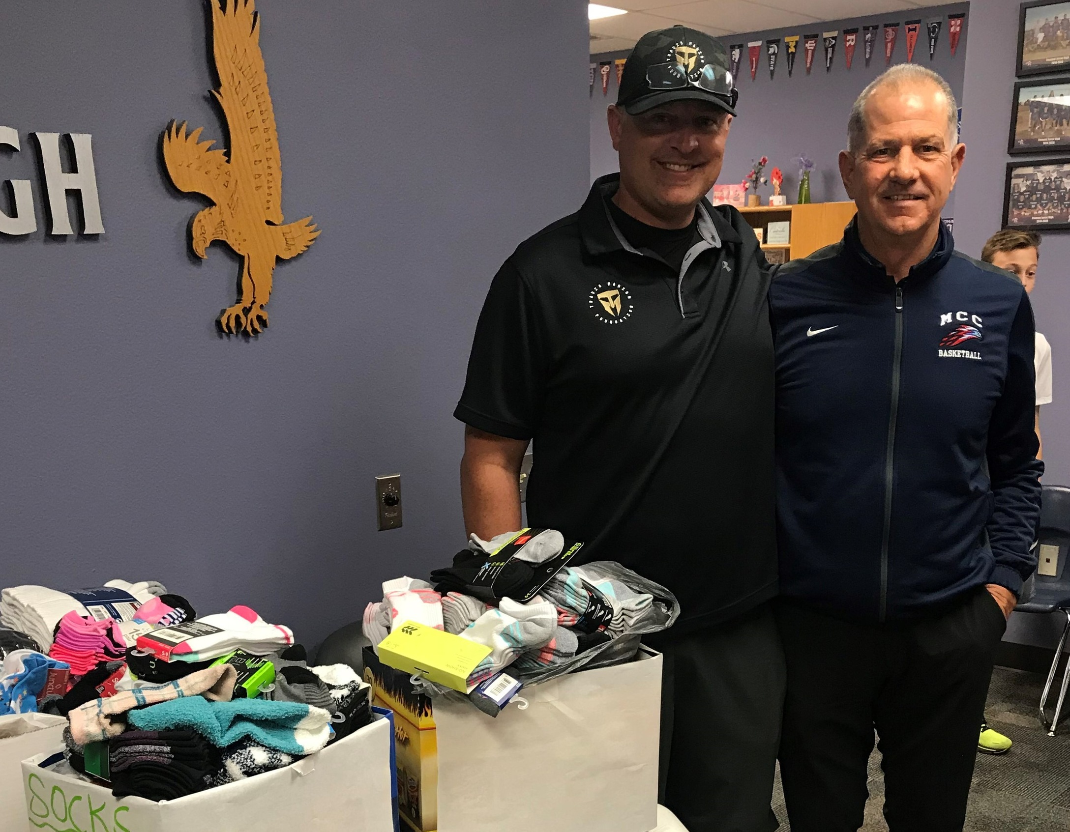 600 Pairs of Socks Donated During Sock Drive