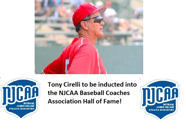 Cirelli to be inducted into NJCAA Baseball Coaches Association Hall of Fame