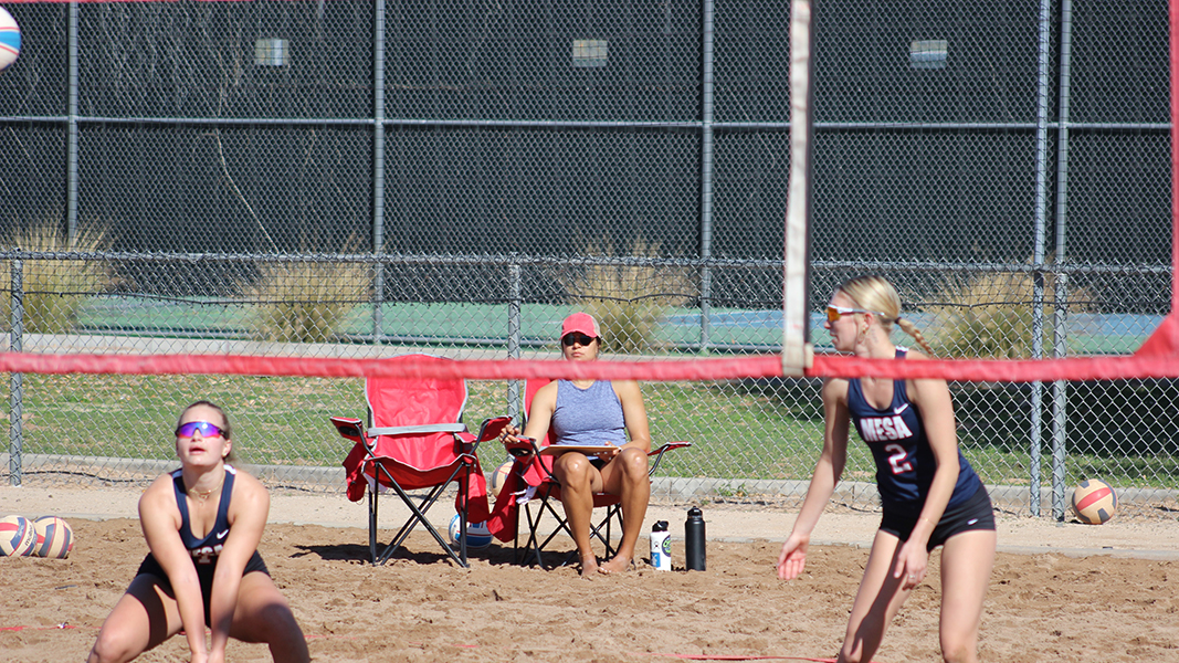 Beach Volleyball NJCAA National Championship Day Two update.