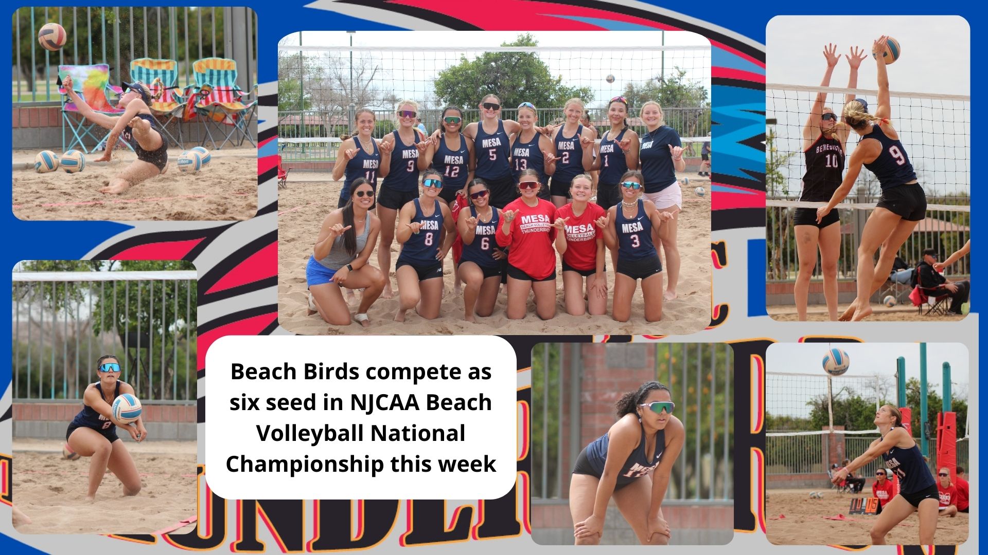 Beach Birds take to the sand on Thursday in Pool play of NJCAA Beach Volleyball Championship