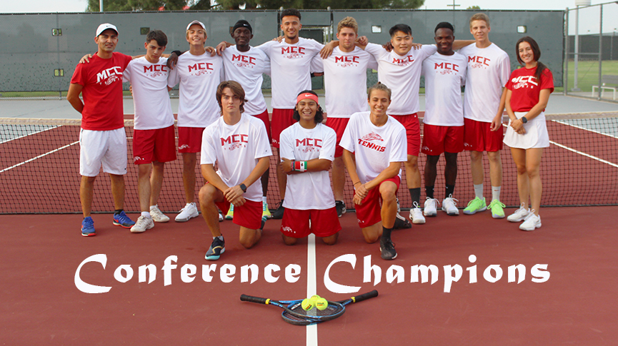 (#12) men's tennis captures eighth straight ACCAC crown