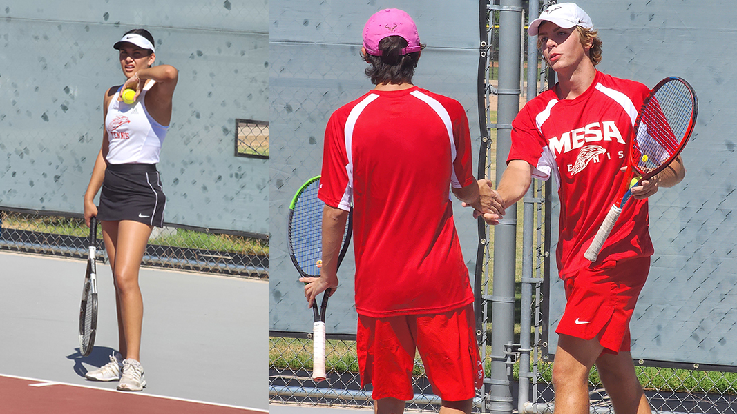 Pratt (Kan.) CC tops Mesa men's and women's tennis for second straight day