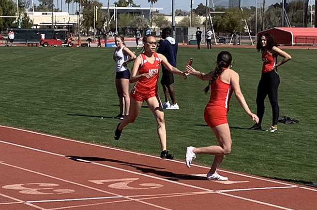Track and field concludes indoor season at Mesa Indoor