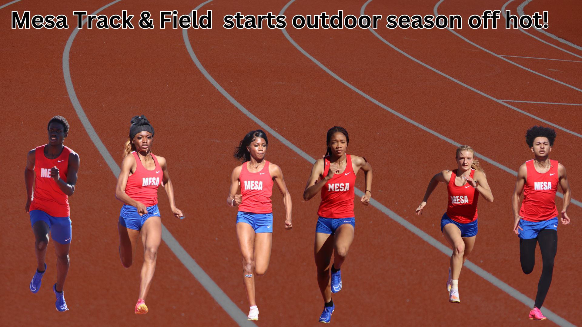 Mesa Track & Field opened outdoor season over the weekend