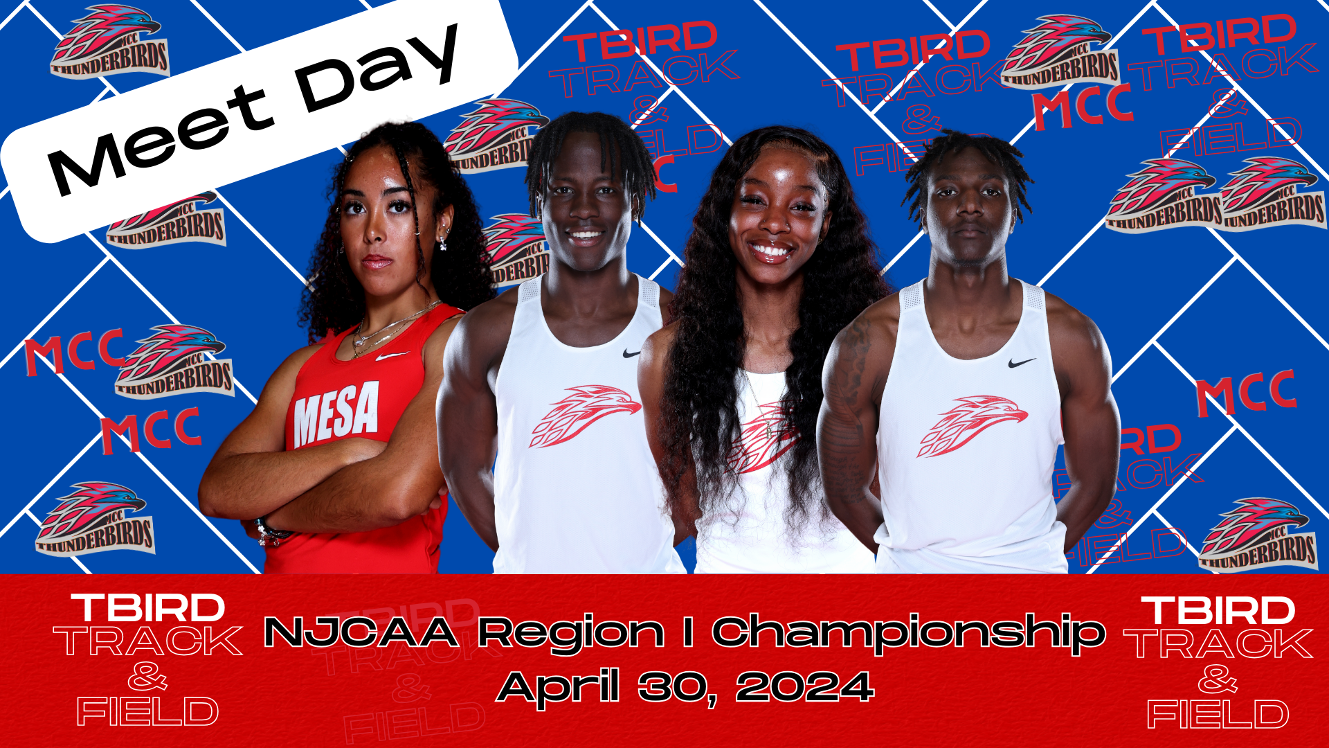 T-Bird Track & Field competes in Day One of NJCAA Region I Championship on Tuesday