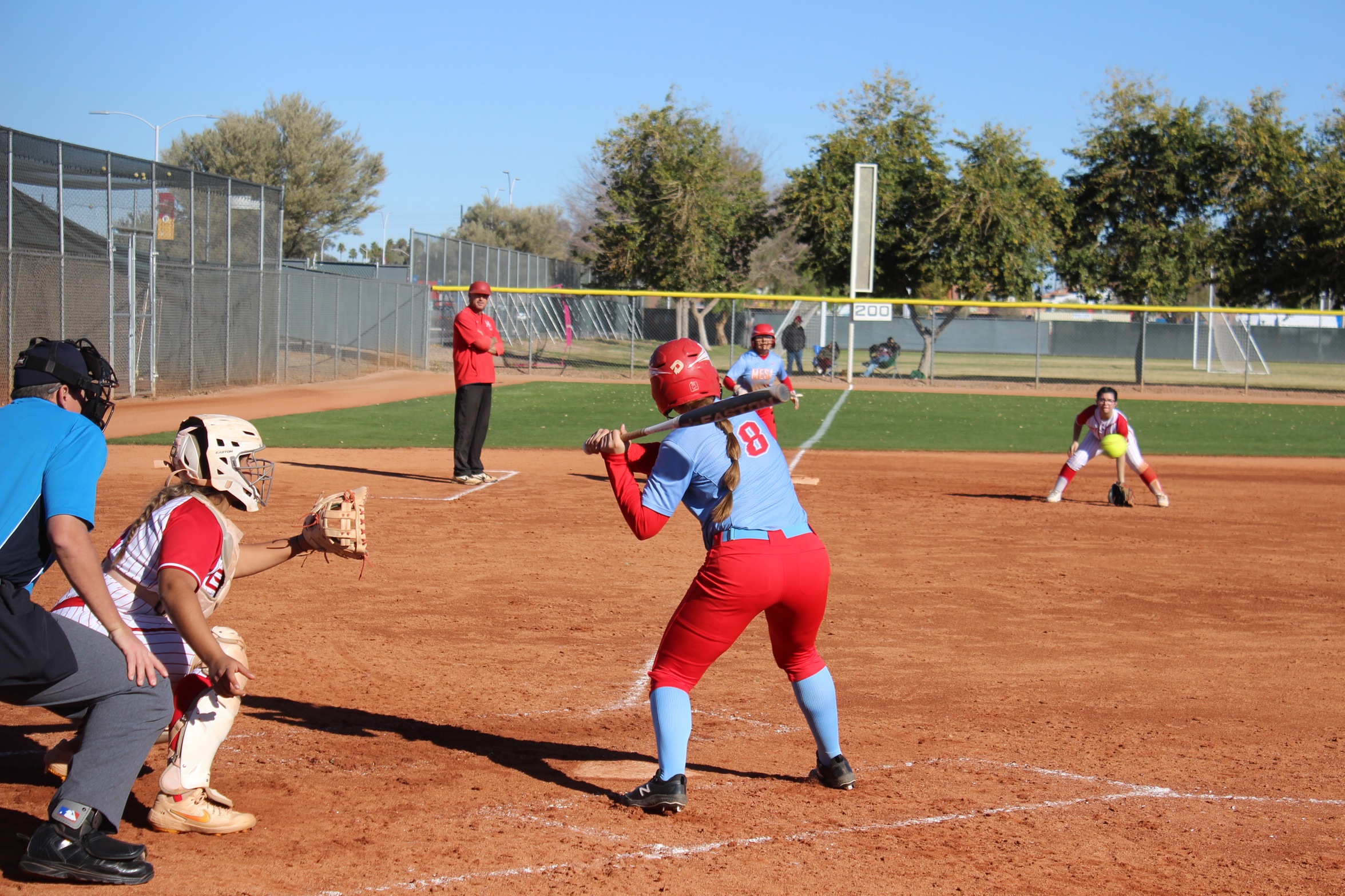 Dramatic rally falls short in softball doubleheader sweep by Pima