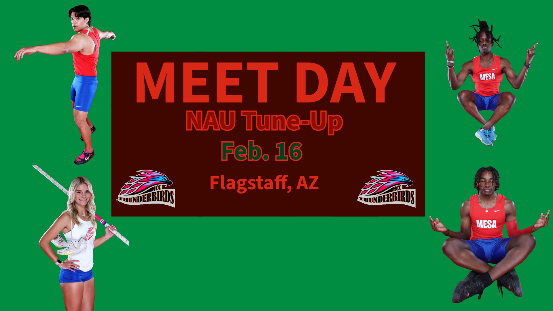 Mesa Track & Field competes for final time before Indoor Nationals