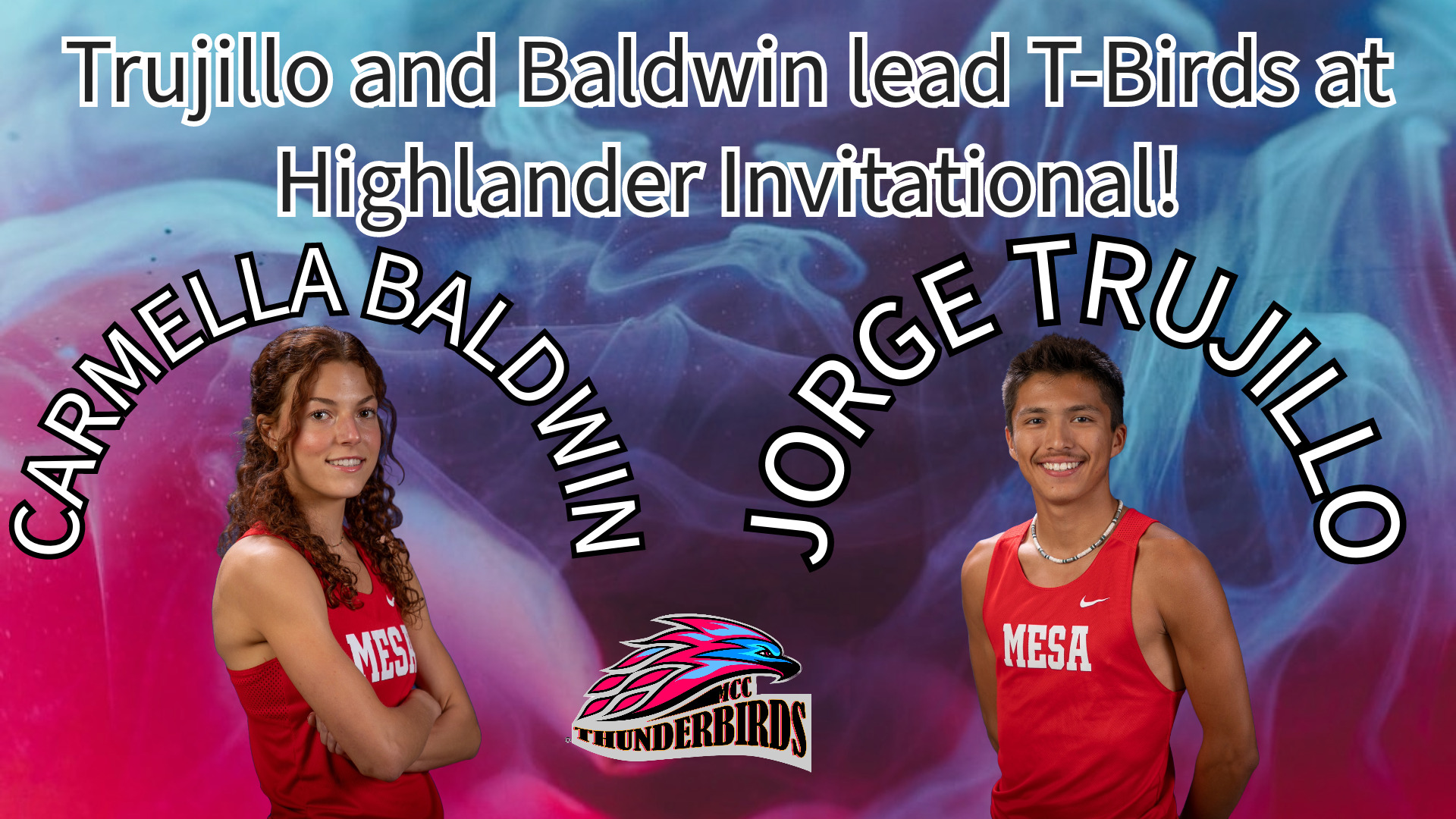 Trujillo and Baldwin lead the way for MCC Cross Country at the Highlander Invitational